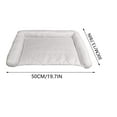 thumbnail image 3 of Cooling Dog Bed with Ice Silk Pad Mat and Pillow, Non-Slip Cooling Mat for Medium Small Dogs up to 50lbs, Pet Cool Pad with Summer Cool Fabric(24"*14"), 3 of 5
