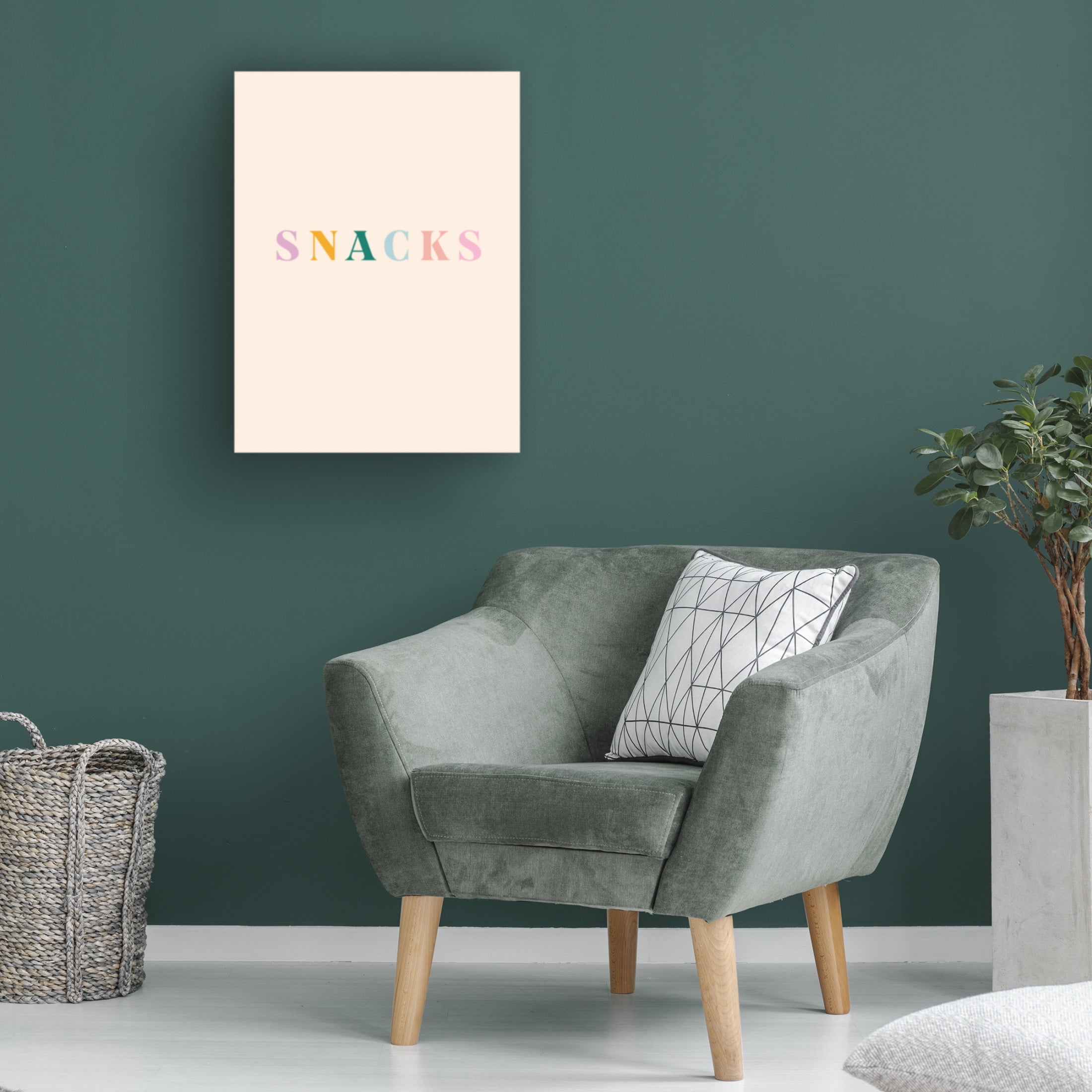 Trademark Fine Art Aislinn Simmonds Snacks Canvas Wall Art