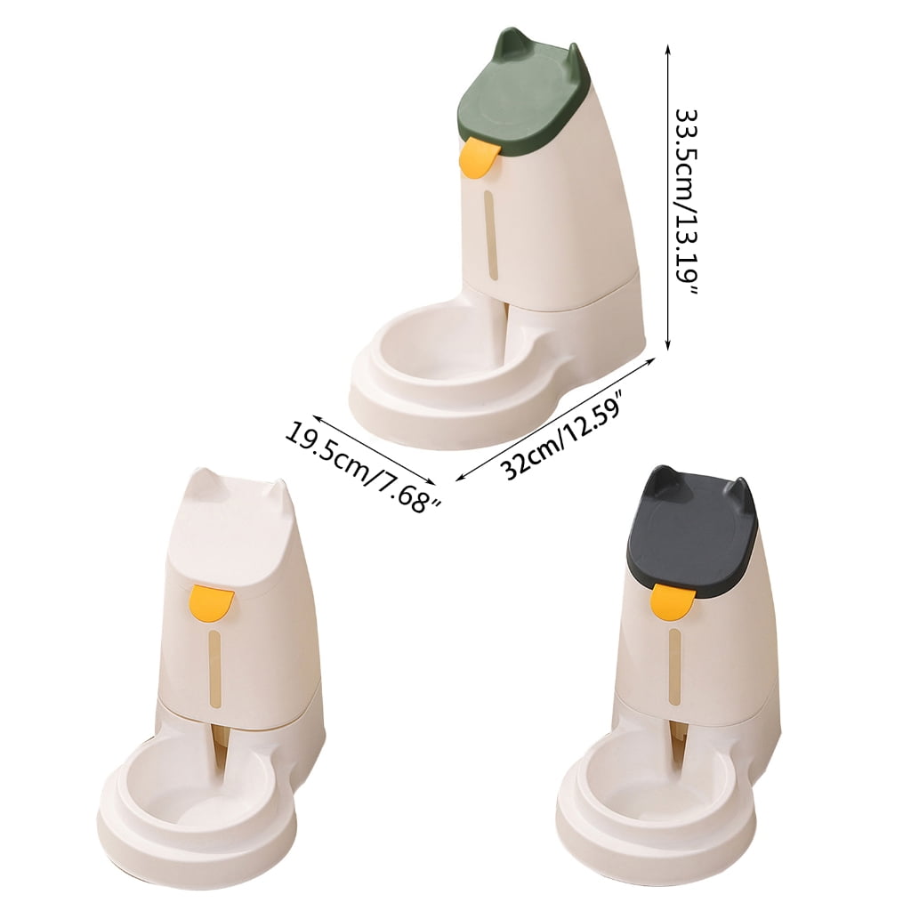 Cat Water Feeder Cat Feeding Watering feeder Cat Water Dispenser Cat Automatic Feeder And Water Pet Feeder Cat Feeder