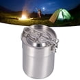 thumbnail image 1 of Khall Pot de Cuisson de Camping, Cafetière Extérieure Tasse 1L Pot de Cuisson de Camping avec Poignée Pliable Couvercle pour Randonnée, Cafetière Extérieure Tasse, 1 of 8