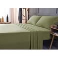 thumbnail image 2 of the Season Bedding Bamboo Sheet Set-Deep Pockets-Hypoallergenic-Fade,Wrinkle,Stain Resistant-1800 Thread Count-4 Pieces – Sage/Green, Twin/Twin XL, 2 of 6