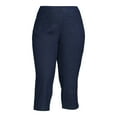 thumbnail image 4 of JMS Just My Size by Hanes Women's Plus Snap Hem Pull On Cropped Pants, 23" Inseam, Sizes 0X-4X, 4 of 6