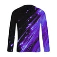 thumbnail image 4 of Blusas y camisas de manga larga y cuello redondo para hombre, camisetas casuales con estampado de moda y cuello redondo, blusas de licra de manga corta para hombre., 4 of 4