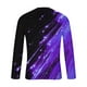 thumbnail image 4 of Blusas y camisas de manga larga y cuello redondo para hombre, camisetas casuales con estampado de moda y cuello redondo, blusas de licra de manga corta para hombre., 4 of 4