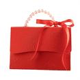 thumbnail image 3 of Stylish Embossed Gift Box with Satin Ribbon and Pearl Handle, Valentine'S Day C, 3 of 4