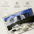 thumbnail image 6 of Elephant Stock Flowing Iguazu Falls Wall Art - Horizontal Canvas Wall Art - Living Room Wall Decor - Photography Nature Canvas - Gray And Blue Decor - 36" x 24", 6 of 8