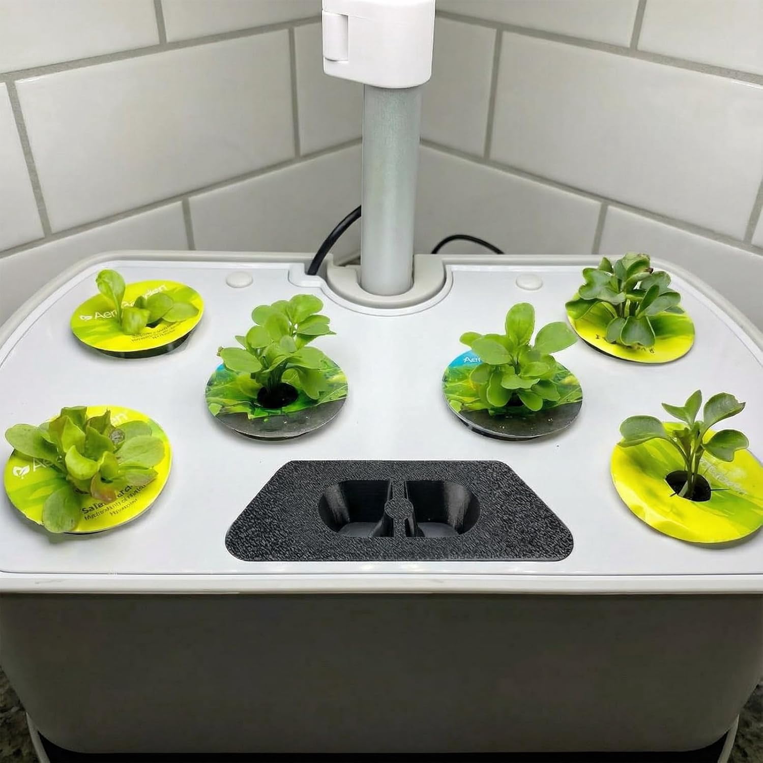 Water Fill Cap Compatible with AeroGarden Harvest, Durable Reusable Refill Cap Replacement for Indoor Hydroponic System