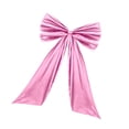 thumbnail image 4 of TISHITA Large Bow Decor Backdrop Large Giant Ribbon Tie for Party Christmas Birthday Pink, 4 of 8