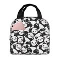 thumbnail image 1 of Disketp Cute Panda (3) Bolsa Térmica para Almuerzo para Hombre y Mujer, Ideal para Trabajo, Senderismo y Picnic, 1 of 8