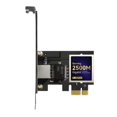 thumbnail image 1 of 2.5G PCI-E to RJ45 Wired Network Card 2500Mbps 2.5Gbps Ethernet LAN Controller Adapter for Linux Computer Game, 1 of 5