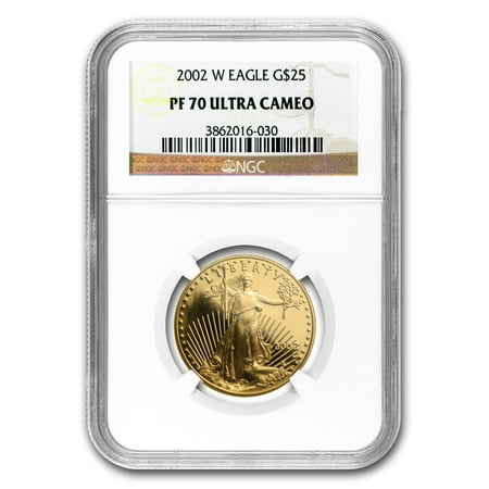 2002-W 1/2 oz Proof Gold American Eagle PF-70 NGC