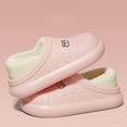 thumbnail image 2 of CHUMUD Women's Warm Fleece Lined Slippers, Waterproof Anti-Slip EVA Clogs with Low Heel Wrap, Cozy Indoor Outdoor Winter Slide Sandals, 2 of 6