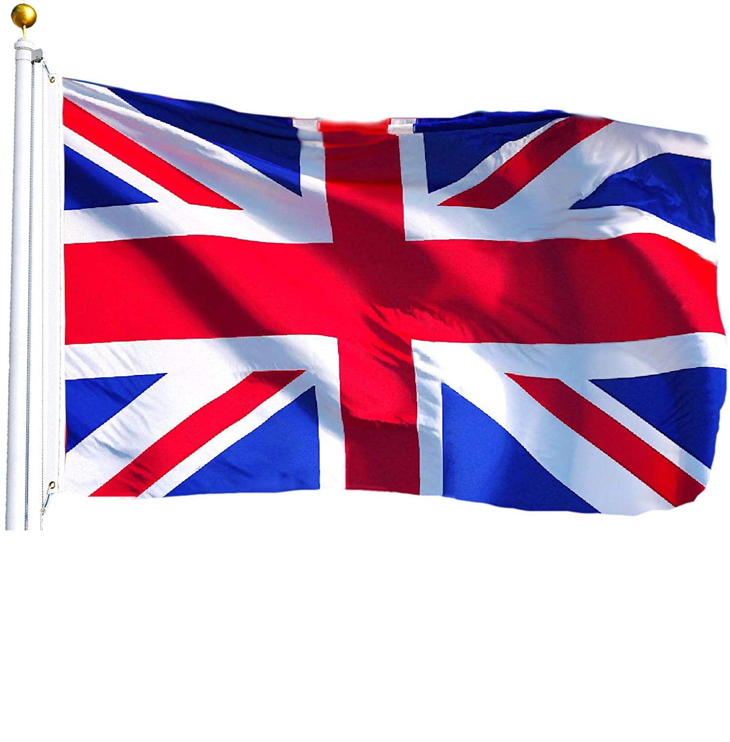 G128 - United Kingdom UK Flag British Union Jack Flag Great Britain ...