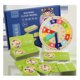 thumbnail image 3 of Reloj de madera - Enseñe a los niños el reloj - Juegos educativos multi, 3 of 5