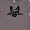 thumbnail image 4 of Inktastic Peeking German Shepherd Boys or Girls Toddler T-Shirt, 4 of 5