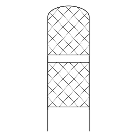 Patchwork Decorative Garden Fence Animal Barrier, Outdoor 38.6 "H X 10 FT Arches