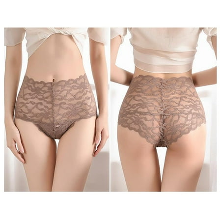 

kpoplk Women Panties Womens Low Waist Sheer Mesh Briefs Cute Seamless Panties For Women Ladies Nylon Panties(Blue)