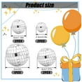 thumbnail image 2 of XD4-7pcs Disco Ball Cake Topper, 4 Sizes Disco Balls for Cake Mini Disco Ball Party Decorations Disco Theme Accessories for 70s Theme Party Favor (Silver)*04, 2 of 7