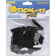 Angle View: Stick It Felt 2" Numbers & Letters, 55/pkg