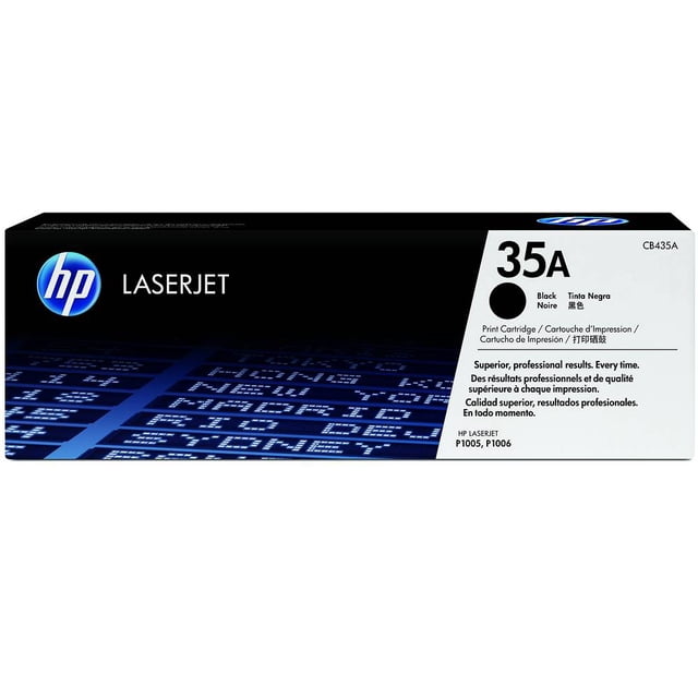 Cartucho de tóner HP 35A Negro Laserjet Original CB435A