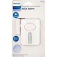 Philips Personal Security Deluxe Door Alarm Keypad Activation, White