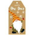 thumbnail image 1 of Etiquetas de Feliz Navidad para envolver regalos, papel colgante de Papá Noel, tarjetas de papel, manualidades de Navidad, suministros para fiestas, 100 unidades, 1 of 4