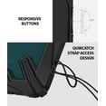 thumbnail image 3 of Ringke Fusion-x Case Compatible with Sony Xperia XZ3, Shockproof Advanced Bumper Case - Black, 3 of 7