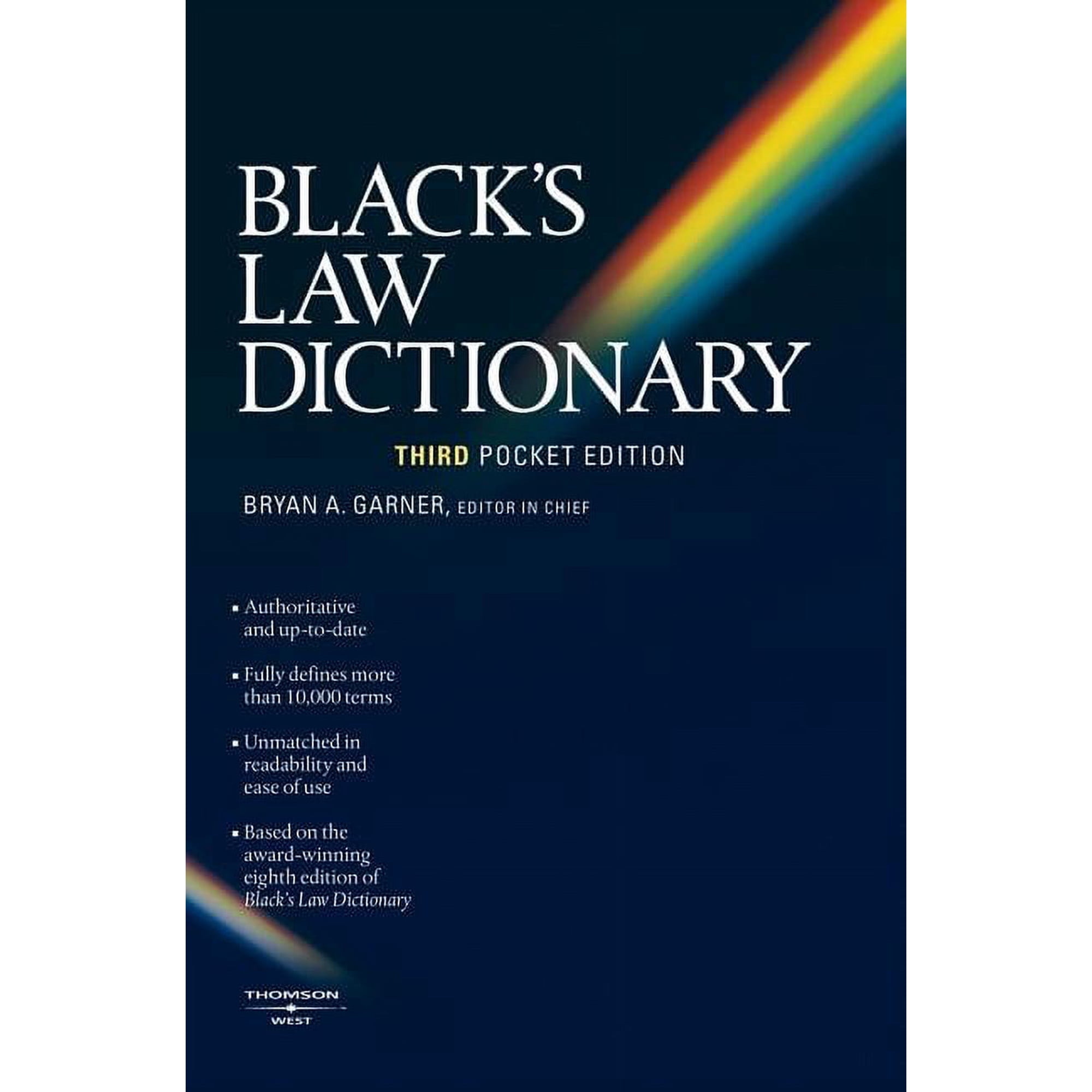 Black's Law Pocket Dictionary (Paperback) by Bryan A Garner