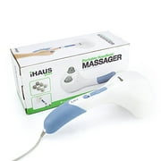 Double Head Electric Massager Percussion Action Handheld Massager for Deep Tis..