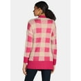 thumbnail image 4 of Dreamers by Debut Women's Open Front Cardigan Sweater, Midweight, Sizes XS-XL, 4 of 5