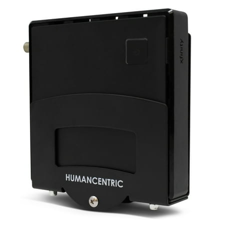 Cable Box Mount HumanCentric Adjustable Small Device Wall Mount | DVD Players, Cable Boxes, Streaming Media Devices | Patent Pending ()