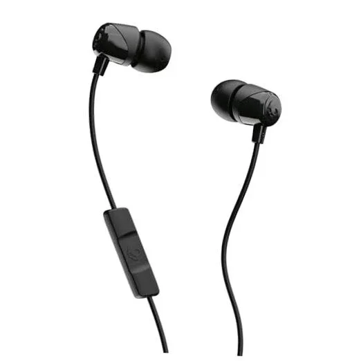 RHEA- Jib Wired Earbuds With 3.5Mm Plug, Noise Isolating Fit, Built-In 1 Pack Black