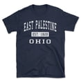 thumbnail image 1 of East Palestine Ohio Classic Established Men's Cotton T-Shirt, 1 of 1