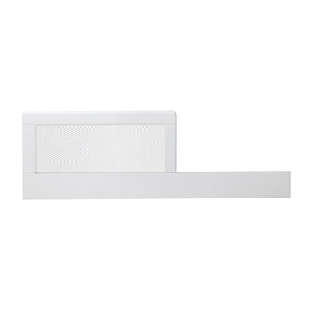 UPC: 0811283023811 | BreathableBaby Breathable Mesh 3-in-1 Toddler Bed Conversion Guard Rail Kit – White