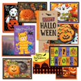 thumbnail image 1 of Juego de tarjetas de felicitación actuales para Halloween, 12 grandes, 12 diseños únicos, 1 of 8