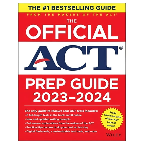 The Official ACT Prep Guide 2023-2024 (Paperback)