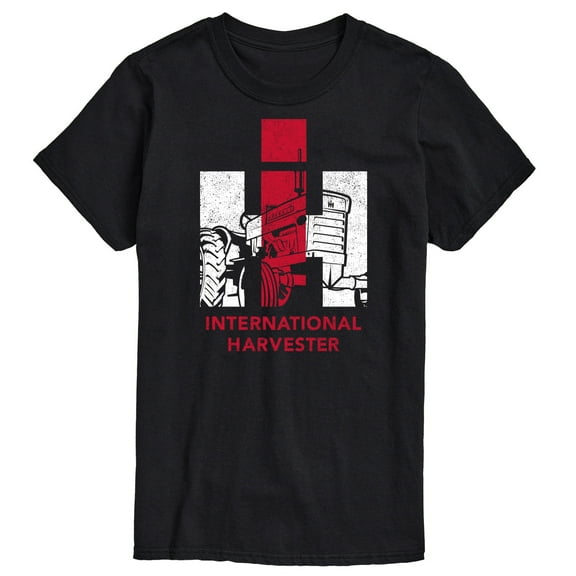 International Harvester Tractor Fill Logo - Men's Short Sleeve Graphic T-Shirt
