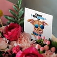 thumbnail image 3 of 3drose, Sweet Chiweenie Dog Chihuahua and Dachshund Mix Cool Fathers Day, 6 Greeting Cards with Envelopes, 3 of 7