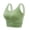 Style 2-Green, variant on Eashery Womens Plus Size Sports Bra Vest Low Impact Comfy Women Underwear Pink Large