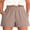 Light Camel, variant on ANRABESS Shorts for Women,Dressy Casual Elastic High Waisted Shorts, Comfy Breathable Lightweight Short,Summer Shorts for Beach,Travel & Vacation Black Small