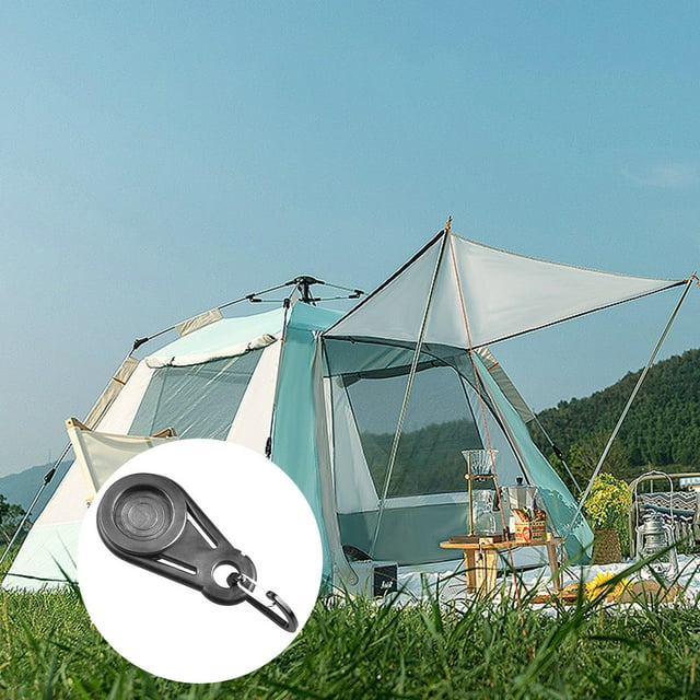 LJNYFDC Pince de Tente Coupe-Vent Imperméable Détachable Stable Fixe pour Camping Randonnée Bâche 10 Pcs