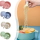 thumbnail image 3 of Ruifaya Cuenco para fideos instantáneos KKwercv con asa y tapa, cuenco para fideos ramen, cuenco para ramen para microondas, juego de cuencos para ramen con palillos, cuchara, tenedor, olla portátil, 3 of 6
