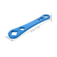 thumbnail image 2 of PENIKOKO Oil Pan Thread Repair Tool Blue Durable Steel Versatile Car Socket Wrench, 2 of 8