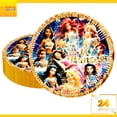 thumbnail image 2 of 24 Pz Plato De Cartón Premium Pastelero De Personajes My Princess Castillo, 2 of 4