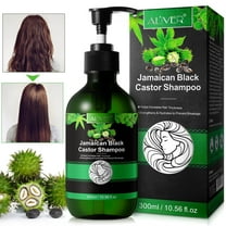 Aliver Jamaican Black Castor Oil Shampoo 10.56 fl.oz(300ml) Black Castor Shampoo for Hair Care and Thickness, Strengthen and Restore Smoothing