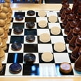 thumbnail image 3 of MIANGASTORE 24pcs Wooden Pieces Board Game Checkers Pieces Chess Pieces, 3 of 5