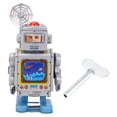 thumbnail image 2 of Juguete de Robot Mecánnico, Robot de Viento Retro de Hierro Caminata Para La Tienda Home Shop Bar, 2 of 7