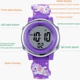thumbnail image 3 of Reloj electrónico impermeable de por vida, luz LED nocturna colorida, reloj electrónico deportivo para niños, 3 of 6