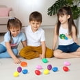 thumbnail image 4 of 2 Pack Egg Shakers, Non Toxic Baby Musical Instruments and Percussion, Hand Shaker Rhythm Instrument for Classroom or Preschool, Easter Basket Stuffers for Toddler, Infants, Kids and Adults, 4 of 7