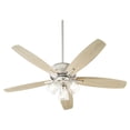 thumbnail image 2 of 7052-365-Quorum Lighting-Breeze - 5 Blade Ceiling Fan in Quorum Home Collection style - 52 inches wide by 16.75 inches high-Satin Nickel, 2 of 2